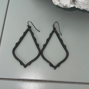 Kendra Scott gunmetal Sophie’s